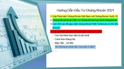 Hướng dẫn giao dịch chứng khoán 2021
